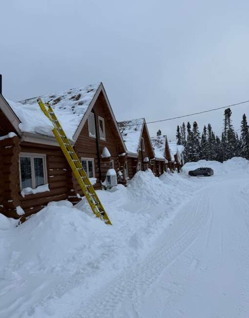 Déneigement toiture Chicoutimi Jonquière