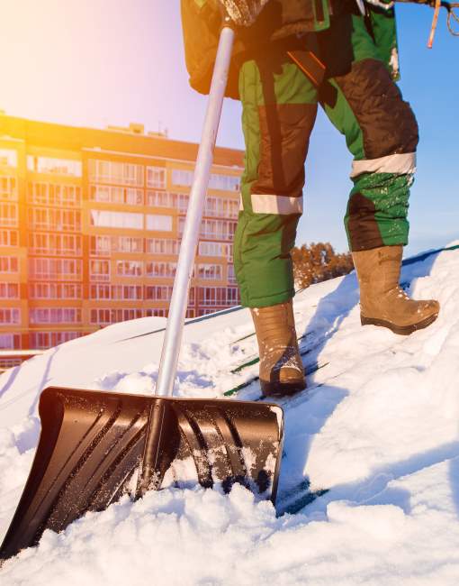 Déneigement toiture Chicoutimi Jonquière