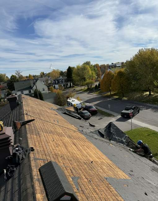 Réfection toiture Chicoutimi Jonquière
