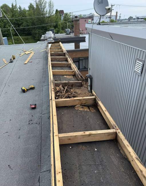 Réparation de toiture Chicoutimi Jonquière